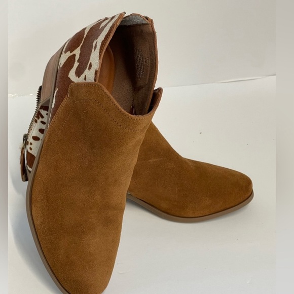 Matisse Poppy Women’s Cow Printed Suede Leather Ankle Boots- excellent condition - Picture 2 of 5